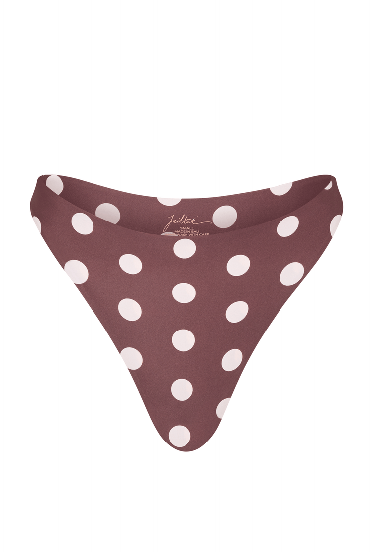 The Edie Bottom in Polka Dot