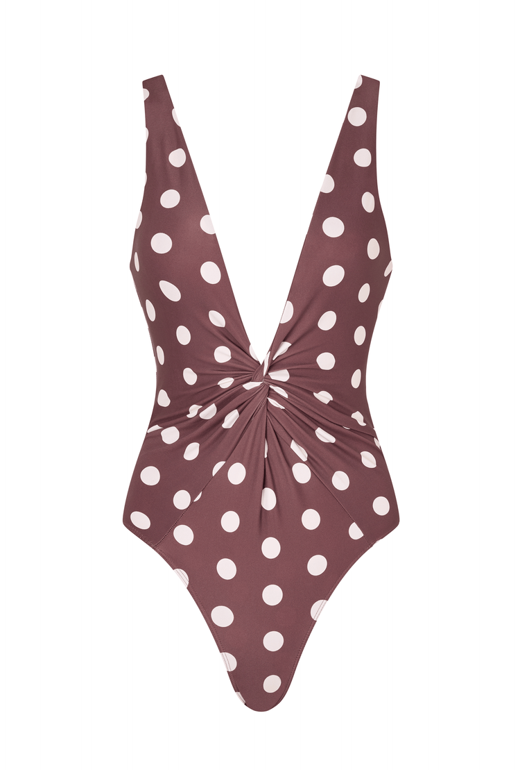 The Olivia One Piece in Polka Dot