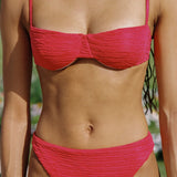 The Ingrid Top in Raspberry