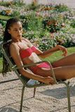 The Edie Bottom in Raspberry
