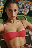 The Ingrid Top in Raspberry