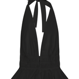 The Violet Top in Black