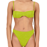 The Ingrid Top in Chartreuse