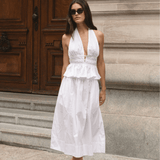 The Liv Skirt in White