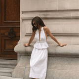 The Liv Skirt in White