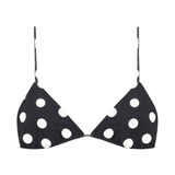 PRE-ORDER: The Elsa Top in Polka Dot Black/Ivory