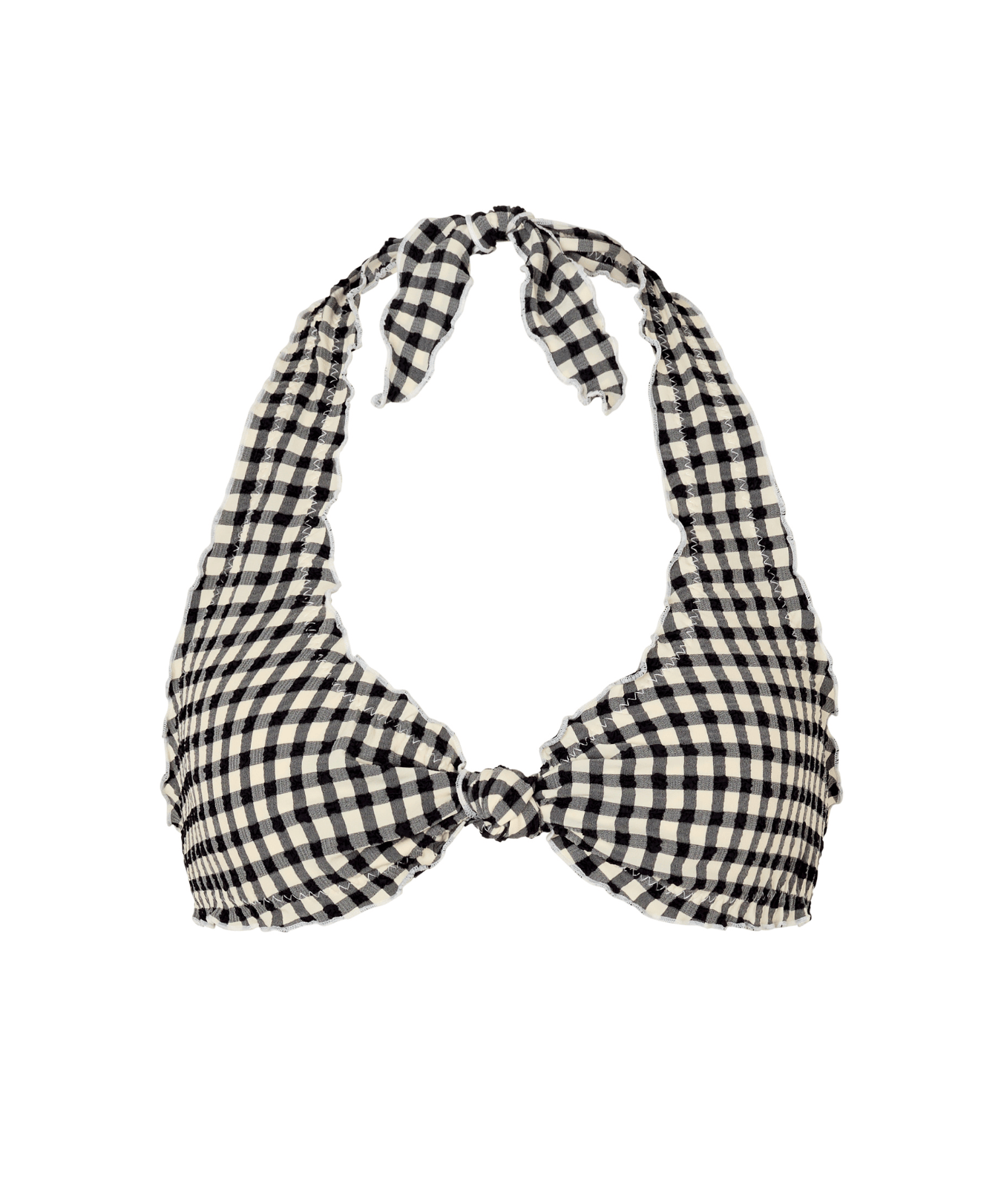 The Tutti Top in Tuxedo Plaid