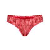 'Juillet x Lilly Sisto': The Chloe Bottom in Red Gingham