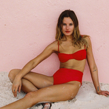 The Ingrid Top in Raspberry