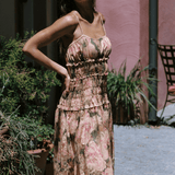 The Amelia Dress in Heirloom Rose