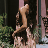 The Amelia Dress in Heirloom Rose