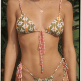 The Ruby Top in Avocado Mod/ Twiggy Mix