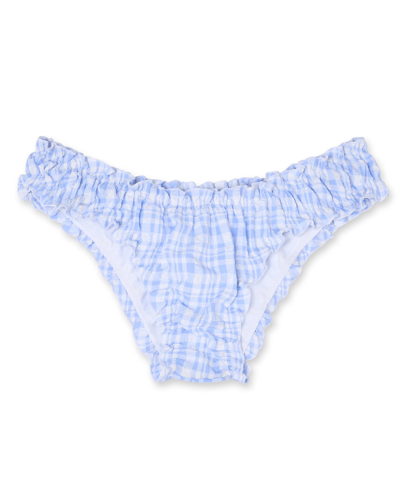 The Chloe Bottom in Birdie Plaid