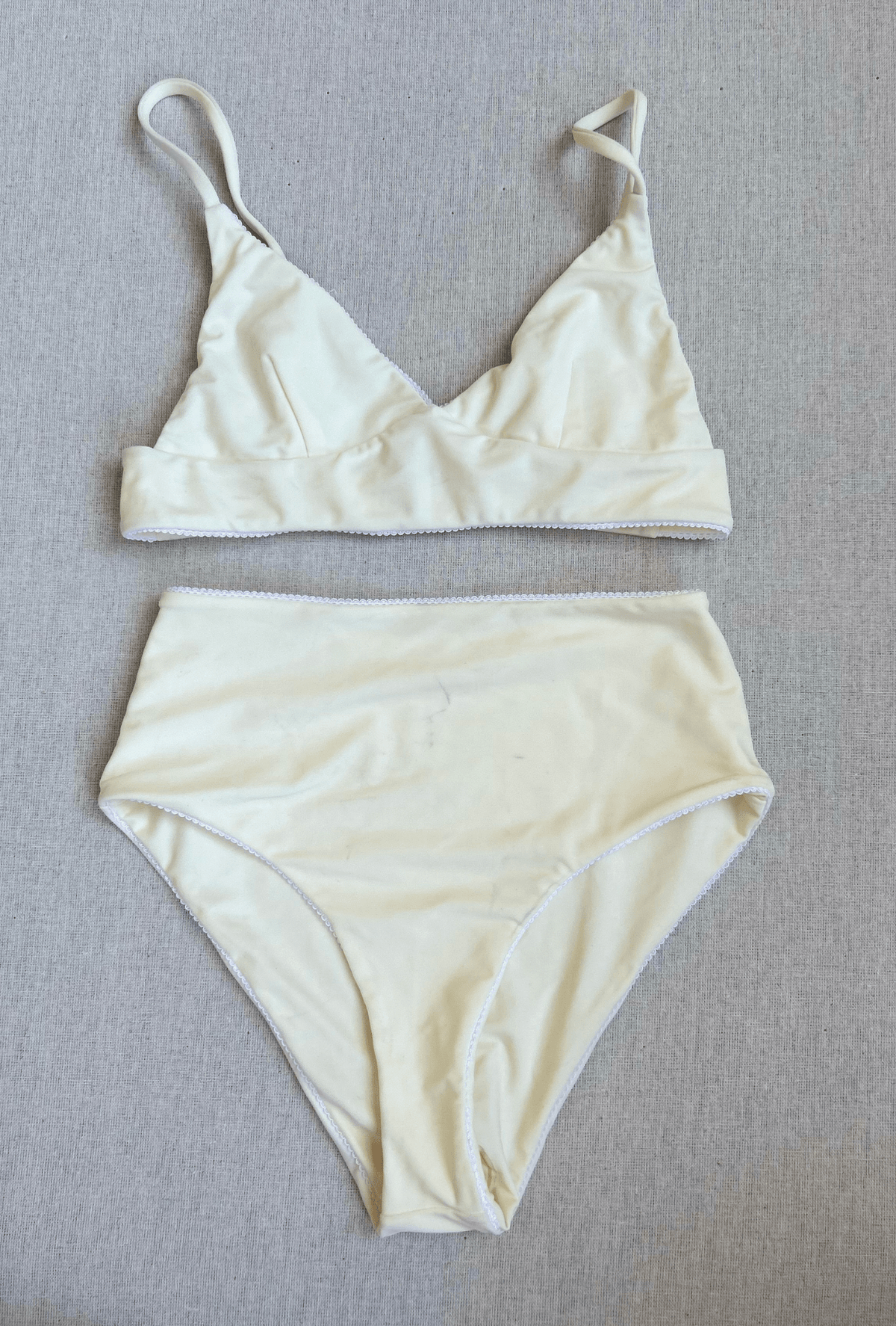 rhodes top / isla bottom in ivory - size xs