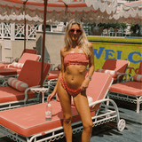 'Juillet x Lilly Sisto': The Chloe Bottom in Red Gingham