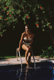 The Edie Bottom in Luxe Ivory Crinkle