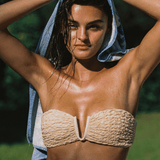 The Elin Top in Luxe Ivory Crinkle