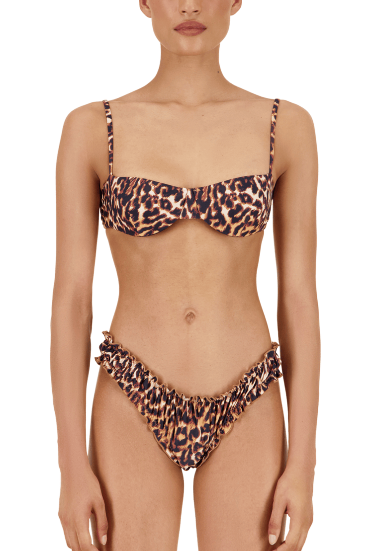 The Ingrid Top in Leopard