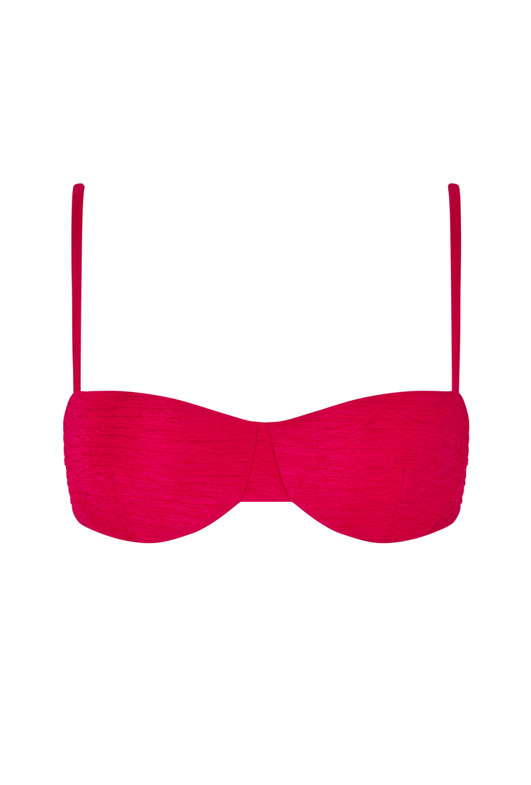 The Ingrid Top in Raspberry