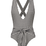 The Georgia One Piece in Tuxedo Plaid