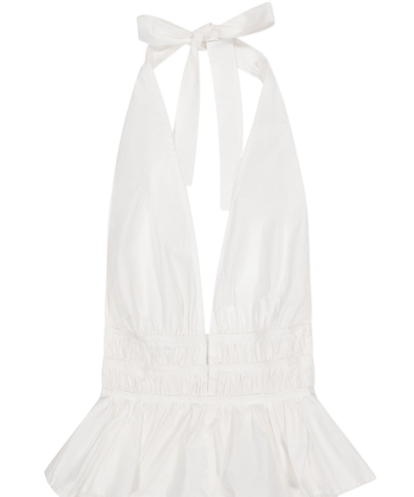 The Violet Top in White