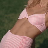 The Lulu Top in Primrose Plaid