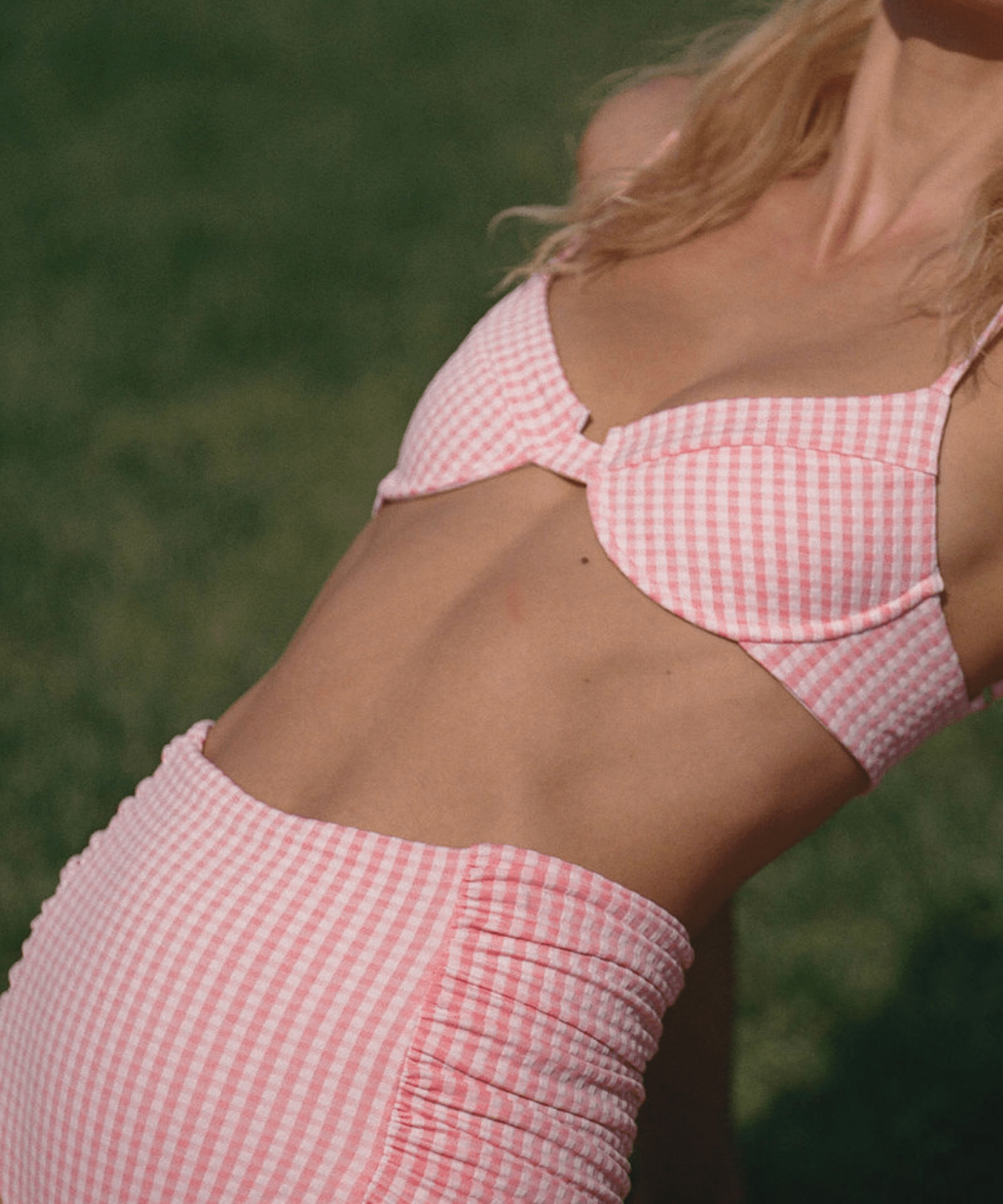 The Lulu Top in Primrose Plaid