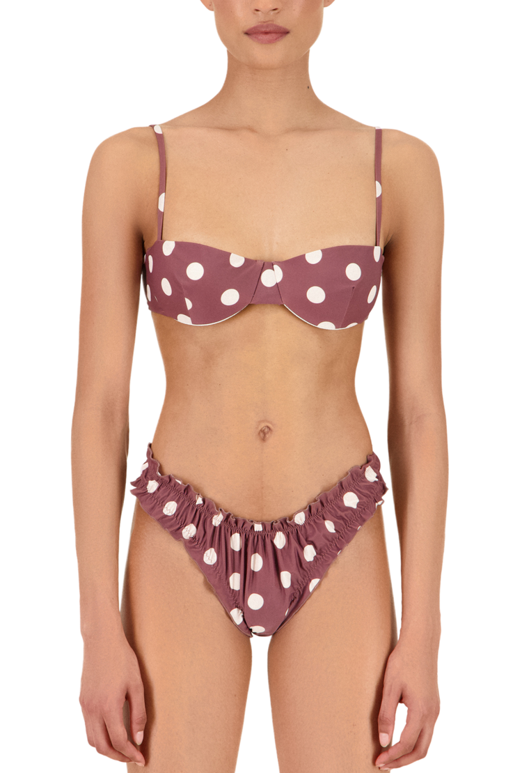 The Chloe Bottom in Polka Dot