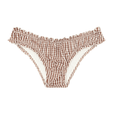 'Juillet x Lilly Sisto': The Chloe Bottom in Brown Gingham