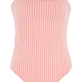 The Ines One Piece in Primrose Plaid