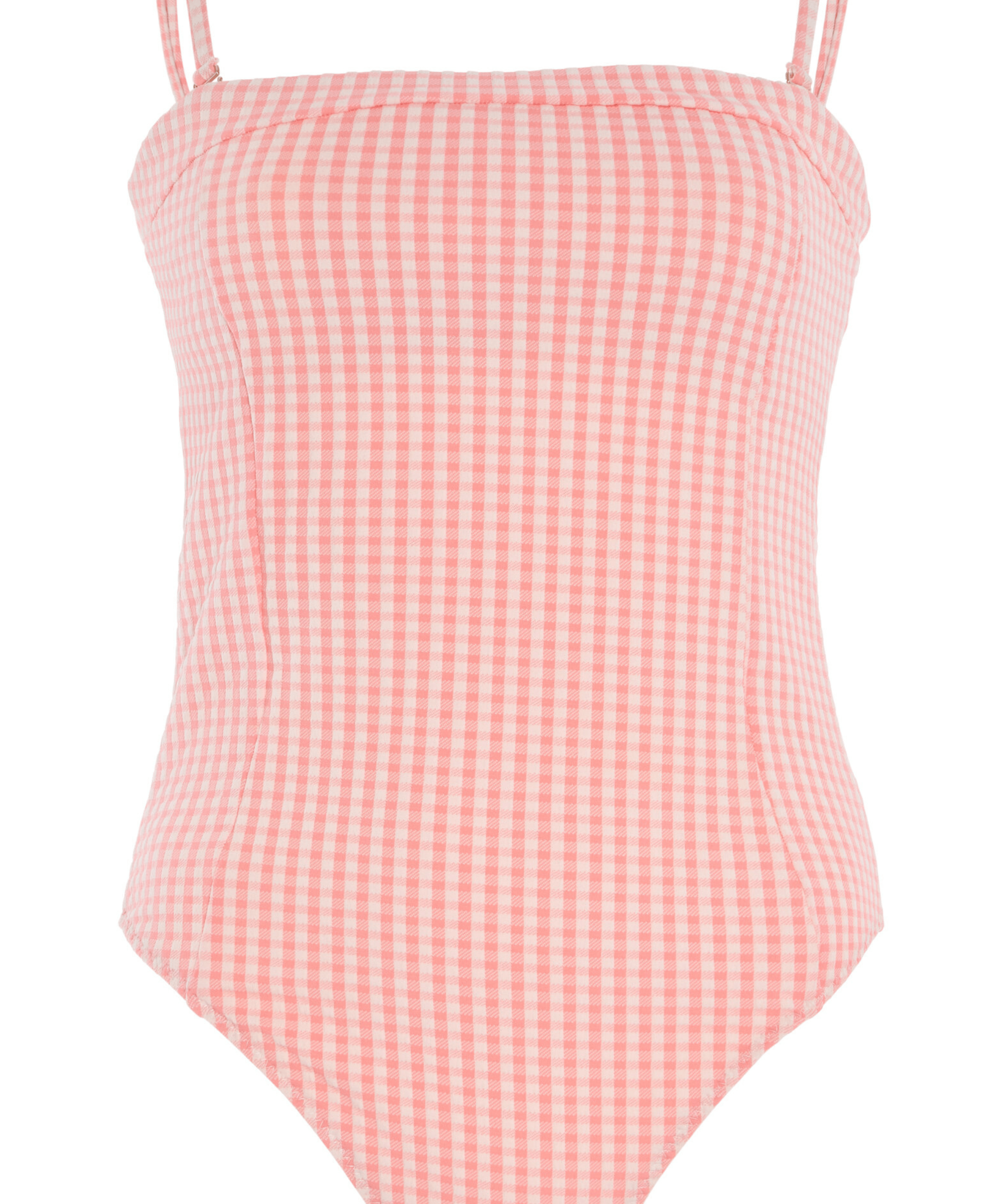 The Ines One Piece in Primrose Plaid