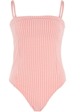The Ines One Piece in Primrose Plaid