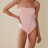 The Ines One Piece in Primrose Plaid