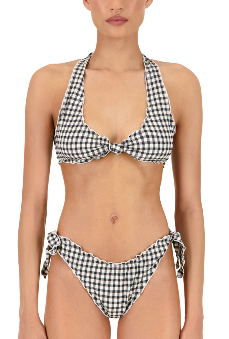 The Tutti Top in Tuxedo Plaid