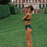 The Ingrid Top in Westbury Green