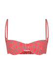 The Ingrid Top in Red Gingham