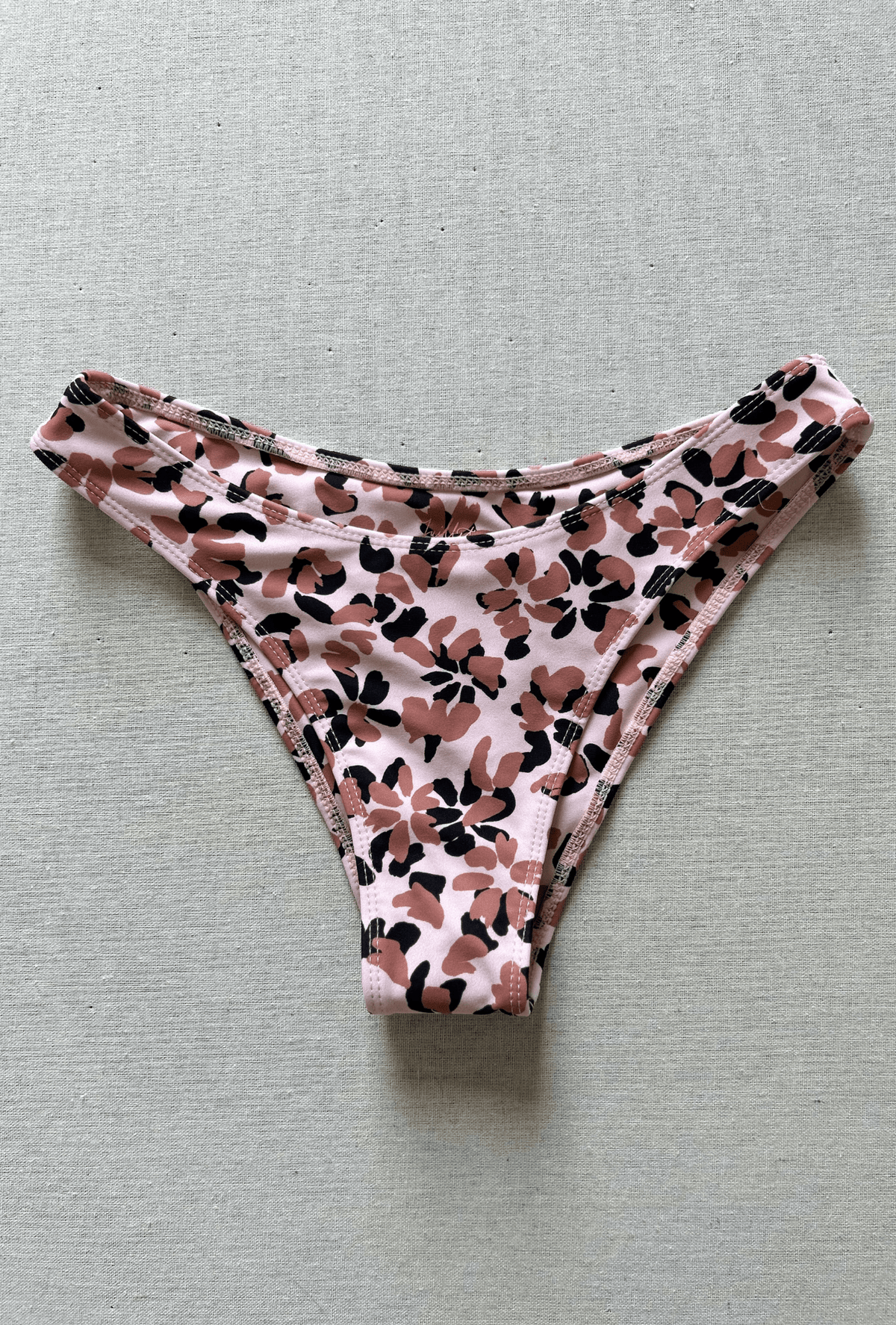 bee bottom in pink floral - size xs