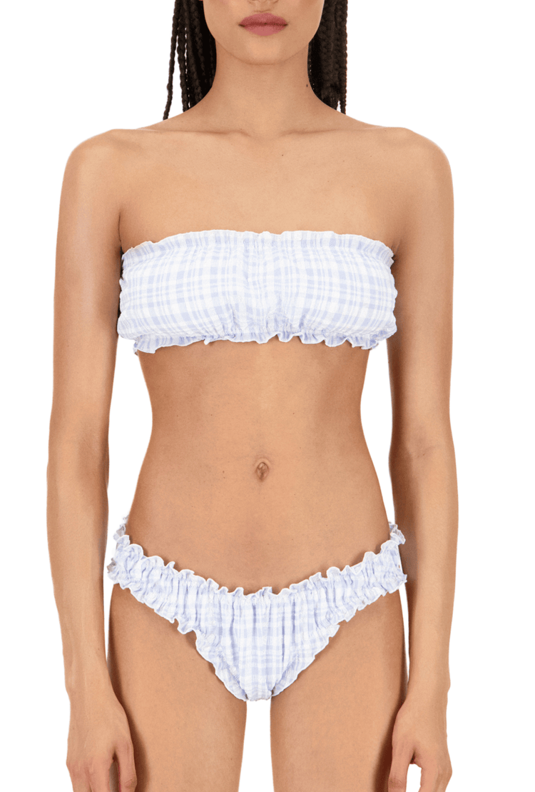 The Lee Top in Birdie Plaid