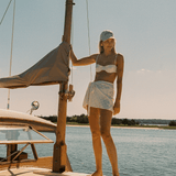 The Wrap Skirt in Broderie Anglaise