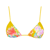 The Elsa Top in Chartreuse Floral