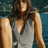 The Georgia One Piece in Tuxedo Plaid