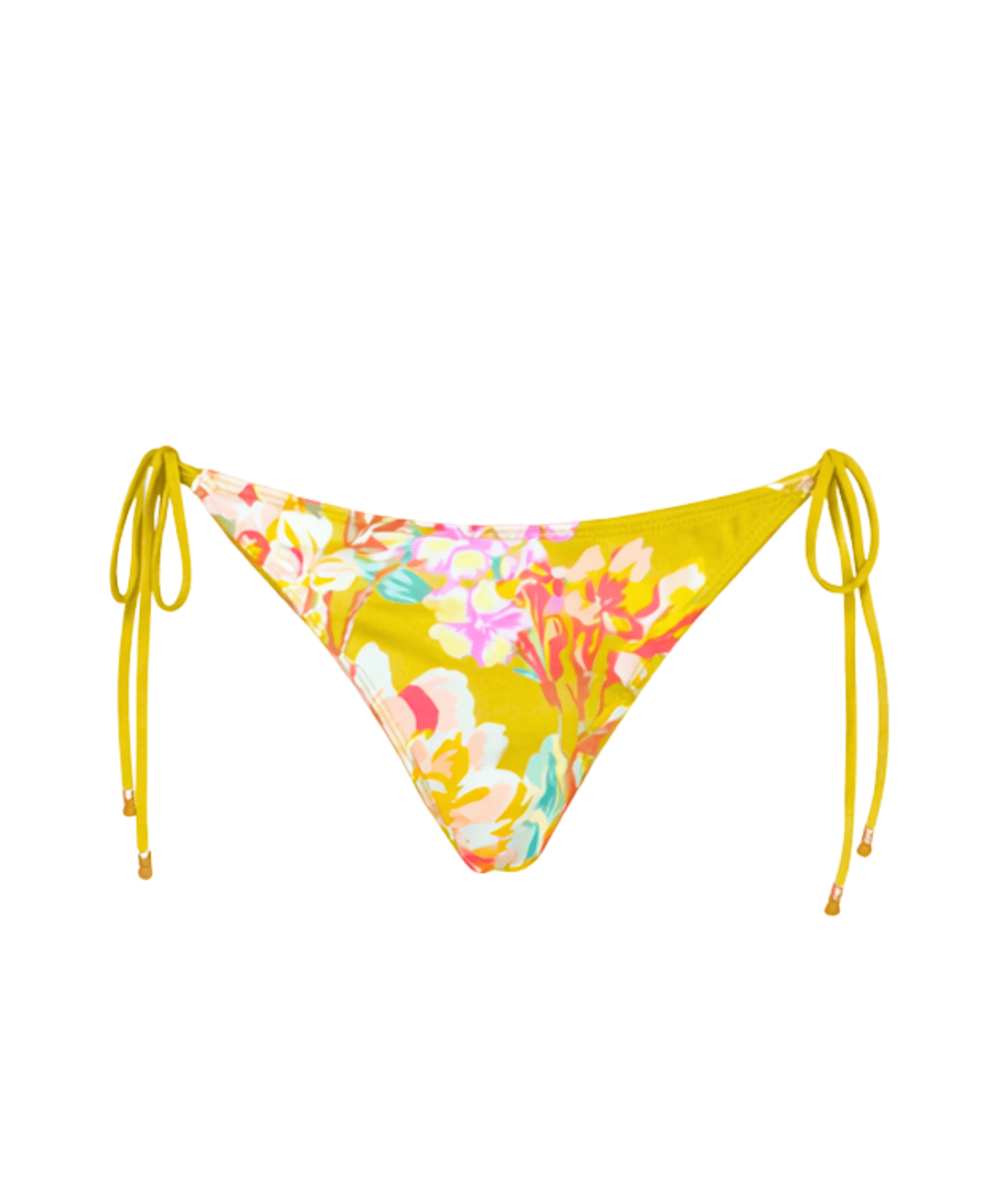 The Nat Bottom in Chartreuse Floral