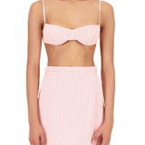 The Wrap Skirt in Primrose Plaid