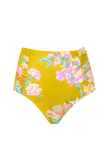 PRE-ORDER: The Luisa Bottom in Chartreuse Floral