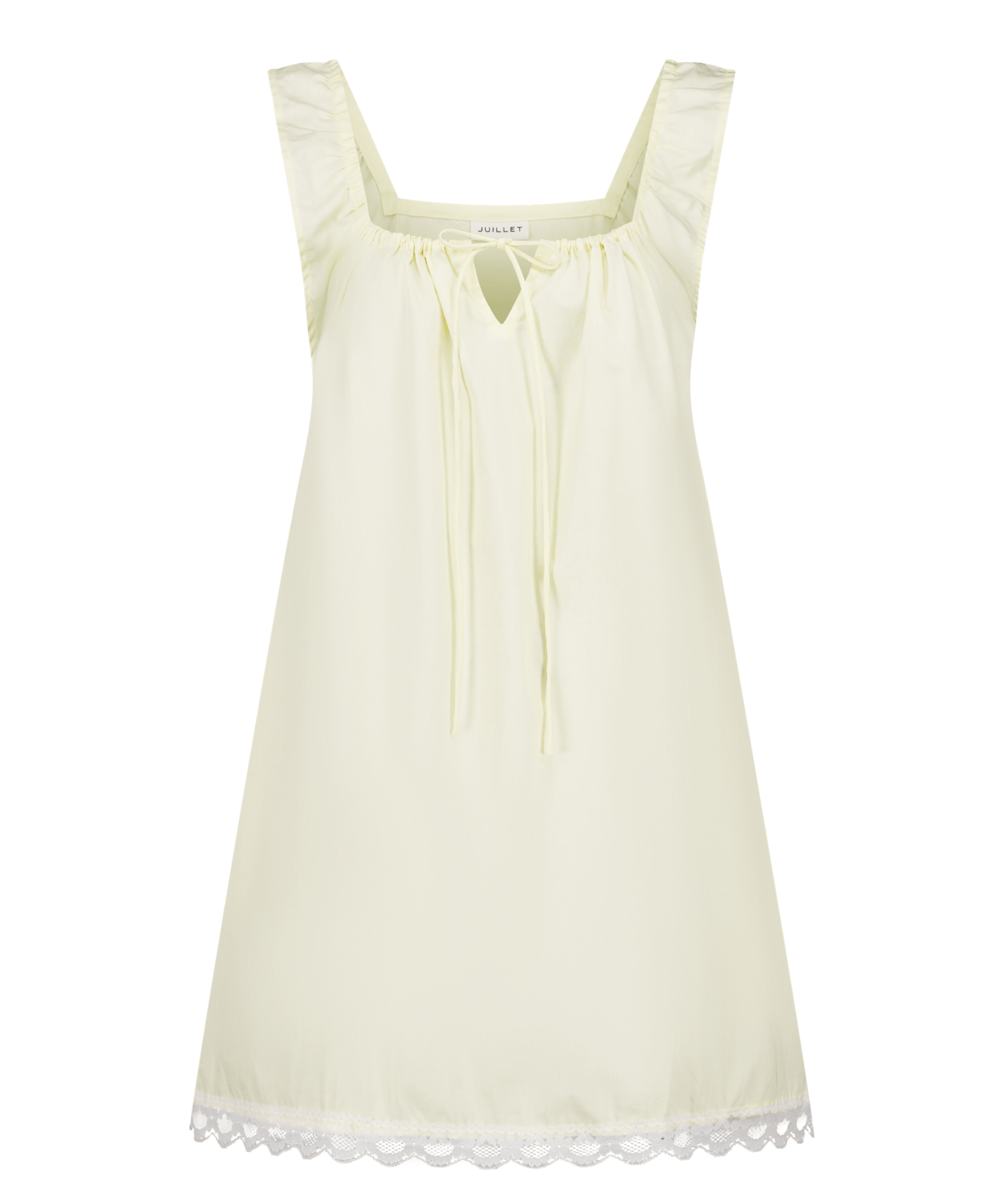 The Lucy Mini Dress in Butter