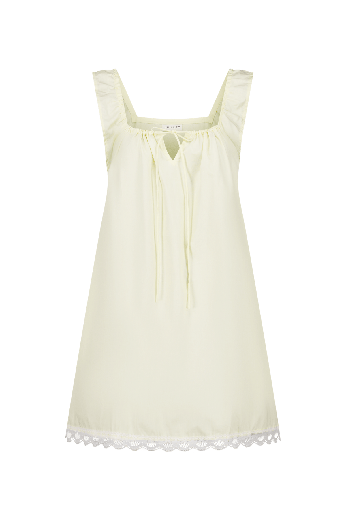 The Lucy Mini Dress in Butter