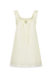The Lucy Mini Dress in Butter