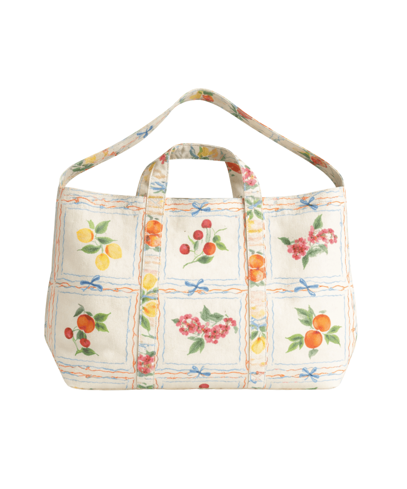 PRE-ORDER: 'Juillet x Lilly Sisto': The Getaway Tote in Fruit Stand