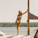 The Ingrid Top in Broderie Anglaise