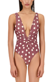 The Olivia One Piece in Polka Dot